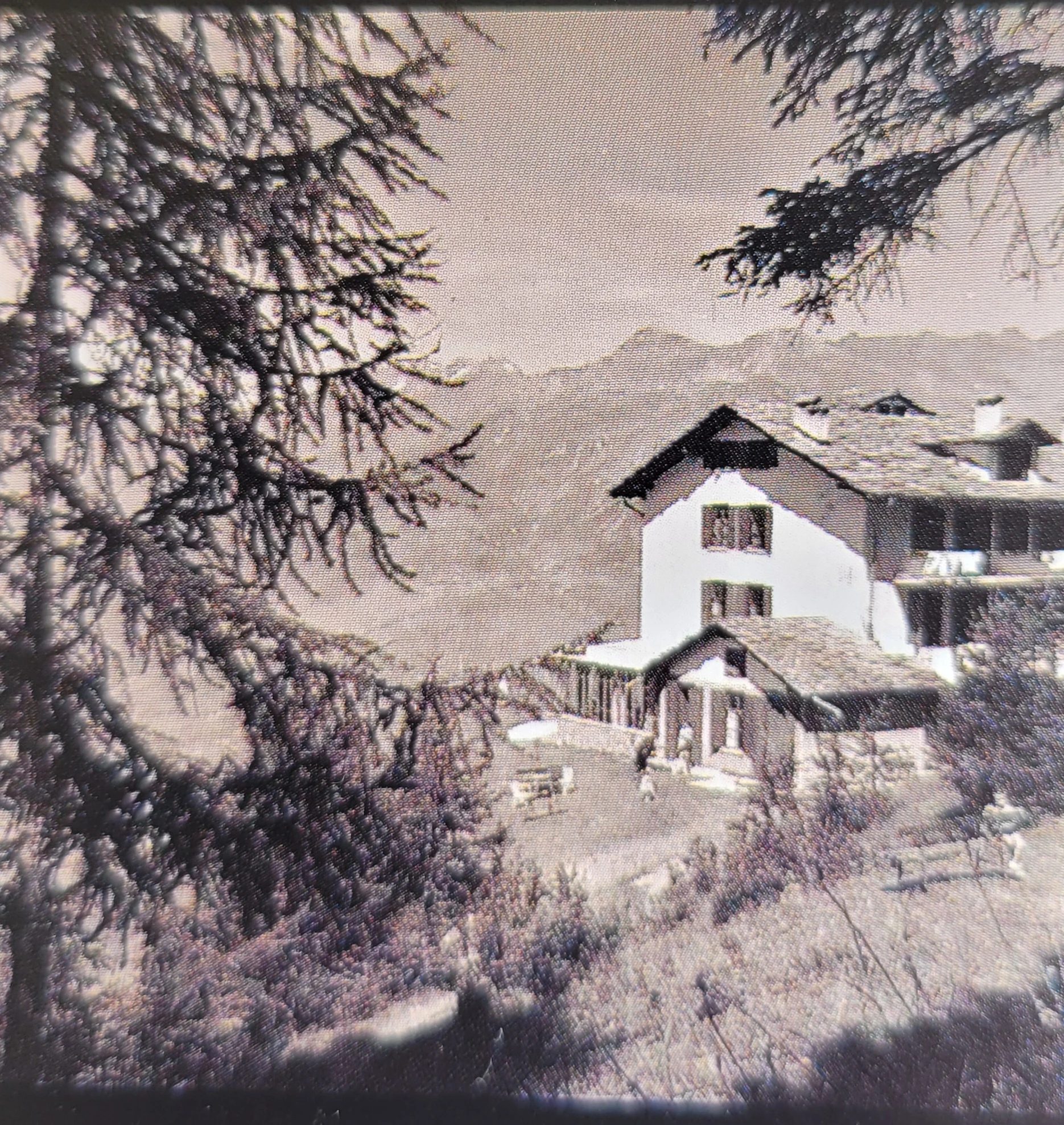 Copertina brochure storica 'Albergo Villa TEA' - Pila a 1580m