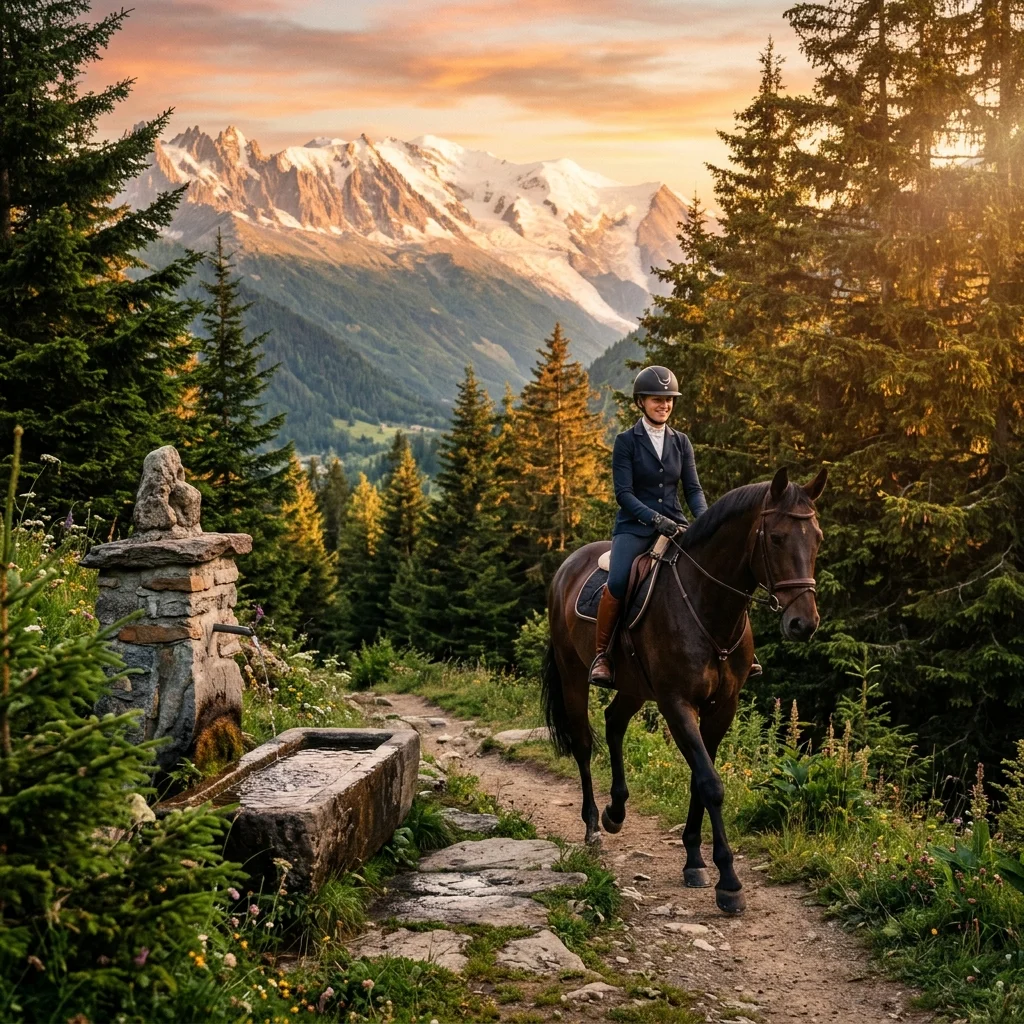 Passeggiate equestri a cavallo