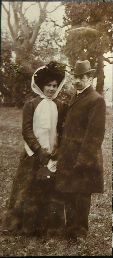 Arturo Fumasoli e moglie