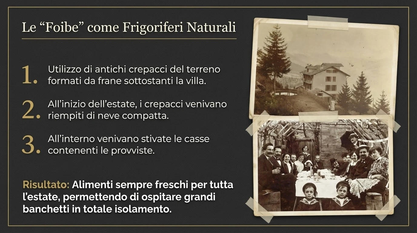 Le foibe come frigoriferi naturali